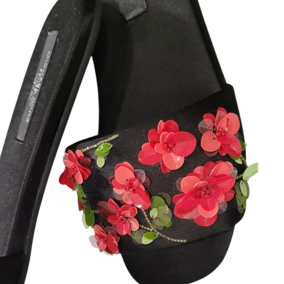 🌺 Michael Kors Collection Floral Sandals – Size 6 (EU 36) 🌺 - Picture 6 of 11